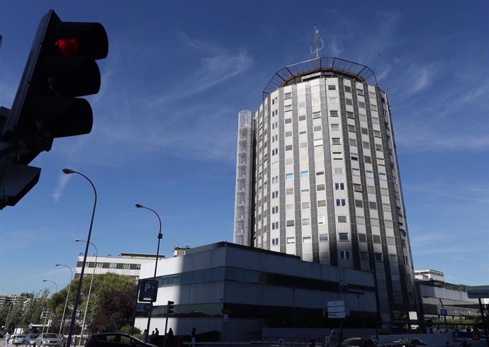 Edificio del Hospital de La Paz, Madrid.