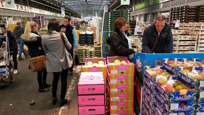 Casi una decena de empresas hortofrutícolas buscan negocio en una misión comercial en Francia con Extenda