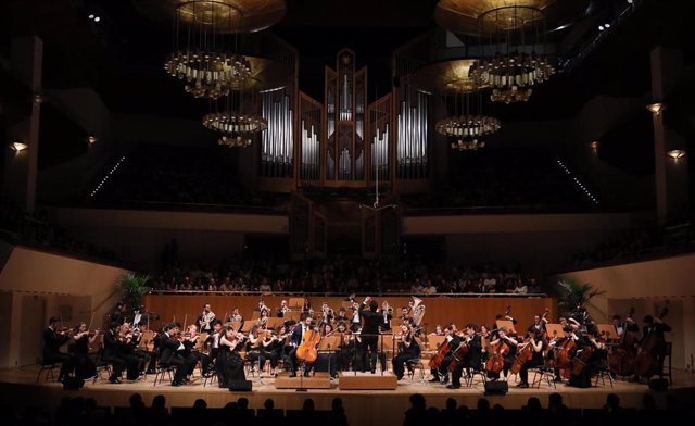 Concierto de la Escuela Superior de Música Reina Sofía en 2018.
