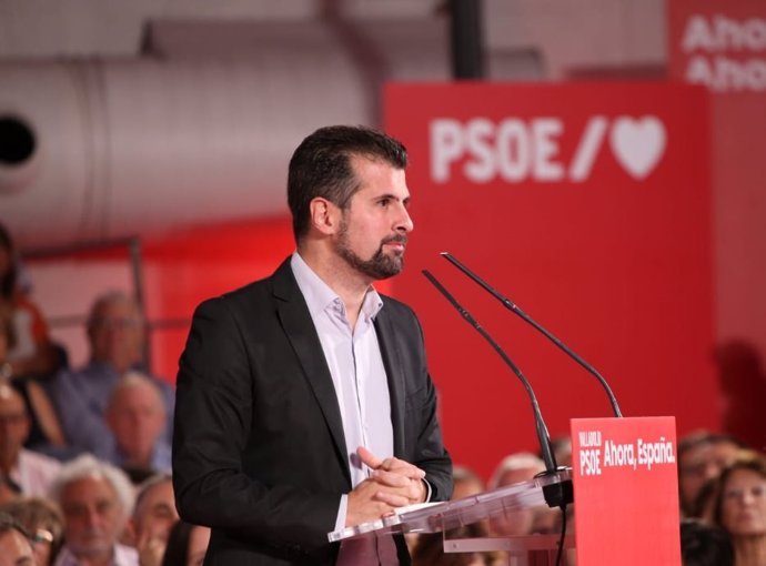 El secretario general del PSOECyL, Luis Tudanca.