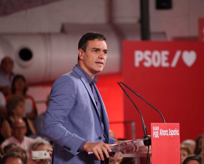El presidente en funciones del Gobierno, Pedro Sánchez.