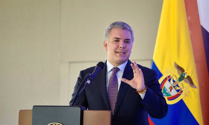 Colombia.- Duque anuncia un proyecto para prorrogar 10 años la ley de reparación