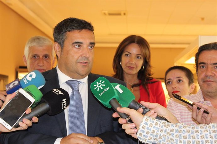 El delegado de Cultura y Patrimonio Histórico de la Junta de Andalucía en Huelva, José Manuel Correa.