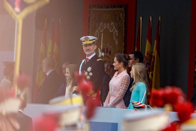Los Reyes día de la Hispanidad, Letizia de Varela