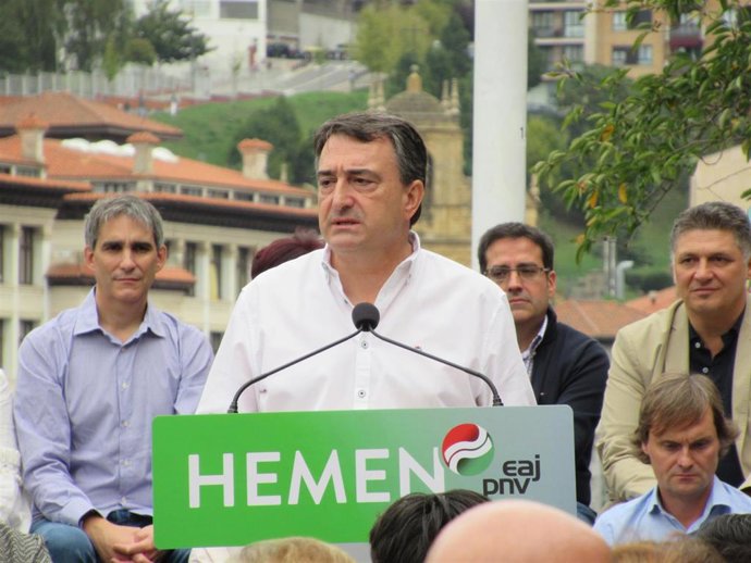 Aitor Esteban (PNV) en Bilbao