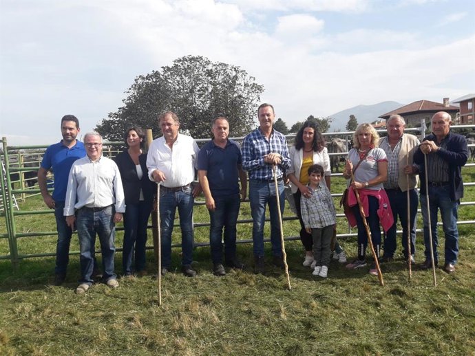 Blanco ve los concursos de ganado "la mejor prueba" para difundir la "excelente"