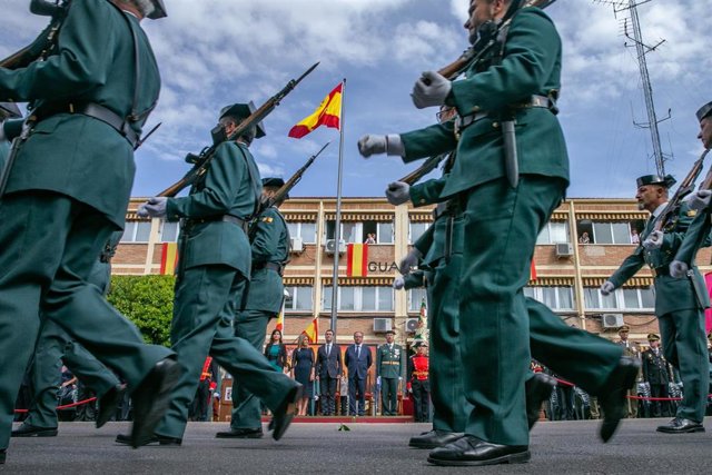 Acto de la patrona de la Guardia Civil en Toledo.