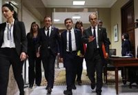 La defensa de Jordi Sànchez, Josep Rull y Jordi Turull estudia denunciar si la sentencia se ha filtrado