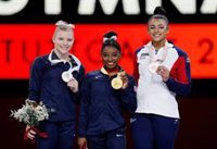 Simone Biles conquista otro oro mundialista en el salto de potro
