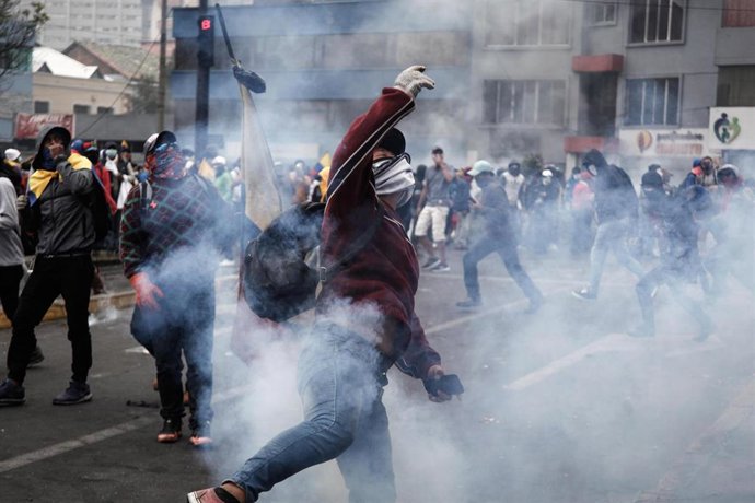 Protestas en Ecuador