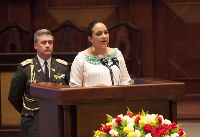 La diputada y expresidenta de la Asamblea de Ecuador Gabriela Rivadeneira