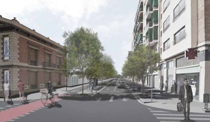 Urbanizaciónde la estación de la Sagrera