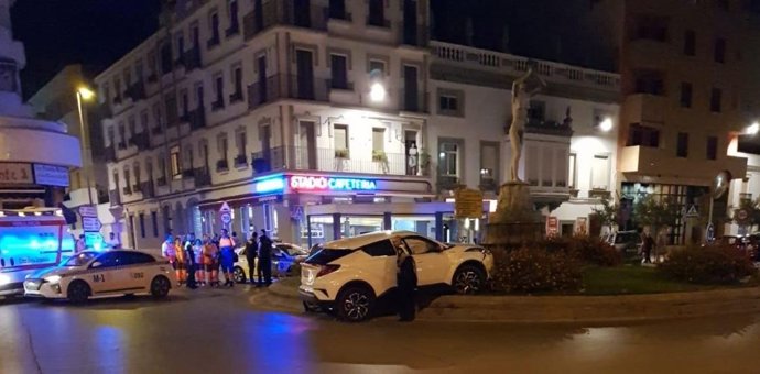 Accidente en Almendralejo