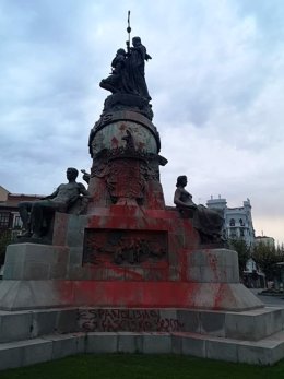 Monumento a Colón en Valladolid