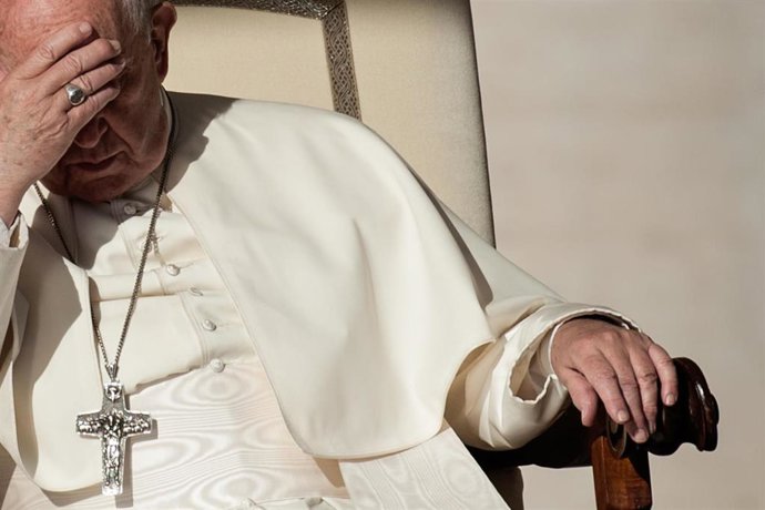 October 9, 2019 - Vatican: Pope Francis leads the weekly general audience in Saint Peter's Square, at the Vatican. (Massimigliano Migliorato/CPP / Contacto)