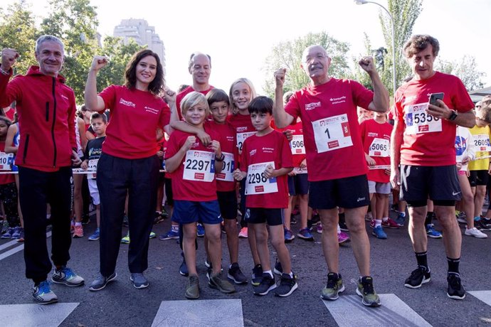 La carrera 'Corre por el Niño' reúne a casi 10.000 corredores a beneficio del Hospital Niño Jesús