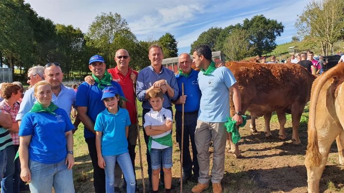 Blanco celebra la "buena salud" de la IV Concentración de Ganado 'La Transmerana