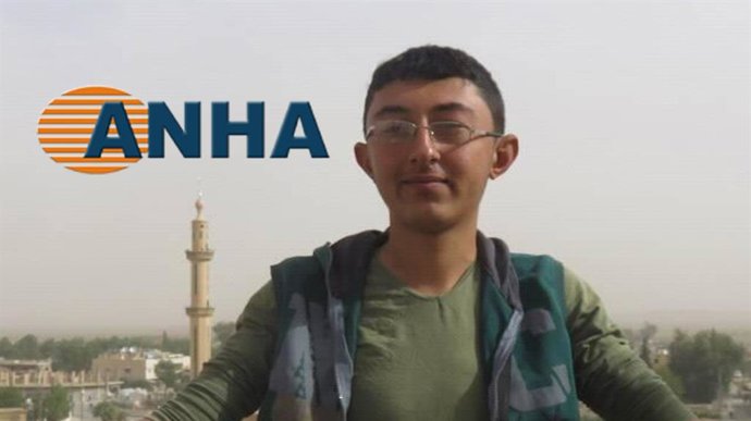 El periodista de ANHA Saad al Ahmad, muerto en un bombardeo turco en el norte de Siria