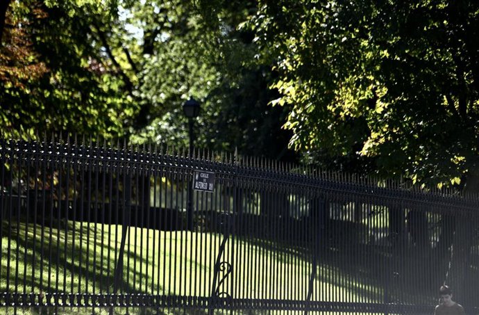 Verja del Parque del Retiro de Madrid.