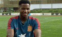 Ansu Fati: "Todo está siendo increíble, va a ser un año inolvidable"