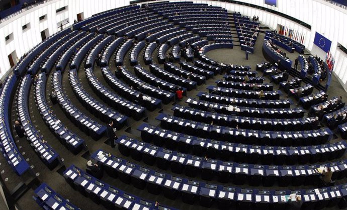 Interior del Parlament Europeu (Arxiu)