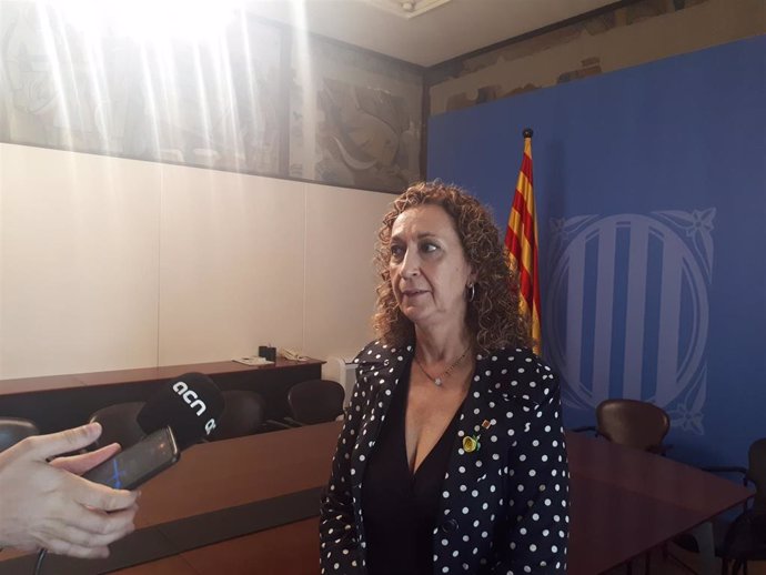 La consellera de Justicia de la Generalitat, Ester Capella