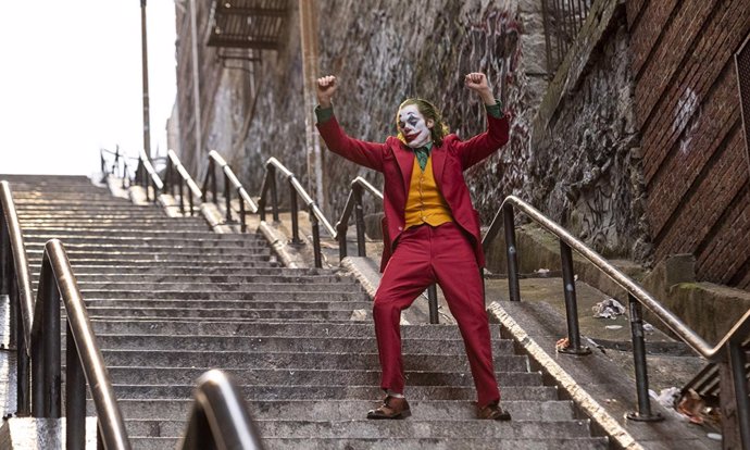 Joaquin Phoenix como Joker en la ya célebre escena