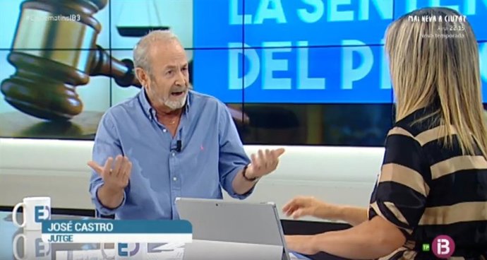 José Castro en 'Els Dematins' d'IB3 TV.