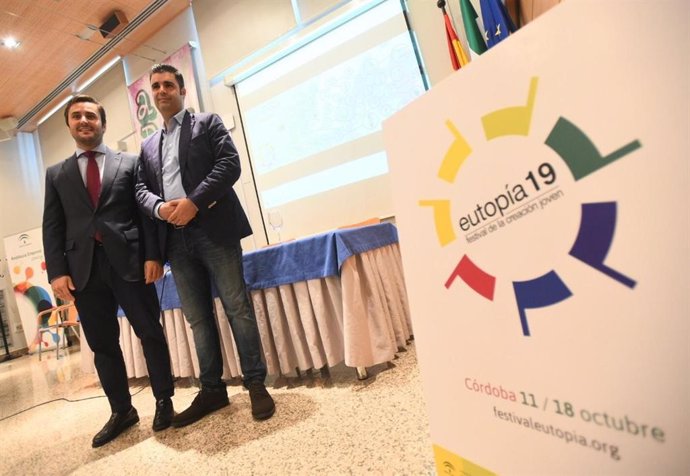 García (dcha.) en el Encuentro de Negocios de Eutopía 2019