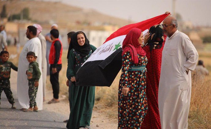 Bienvenida a las fuerzas de Al Assad en el noreste de Siria