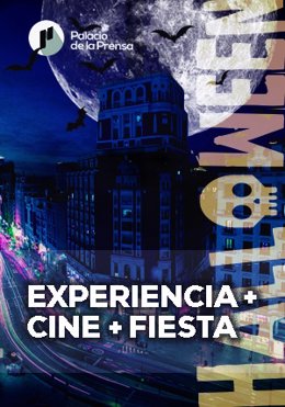 El Palacio de la Prensa celebrará Halloween con una fiesta de terror que combinará cine, mentalismo y microteatro