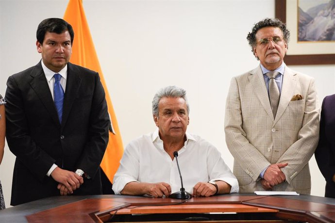 Ecuador.- Moreno confirma que en las "próximas horas" derogará el polémico decre