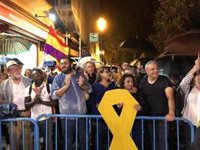 Más de 1.000 personas se concentran en Palma para protestar contra de la sentencia del 'Procés'