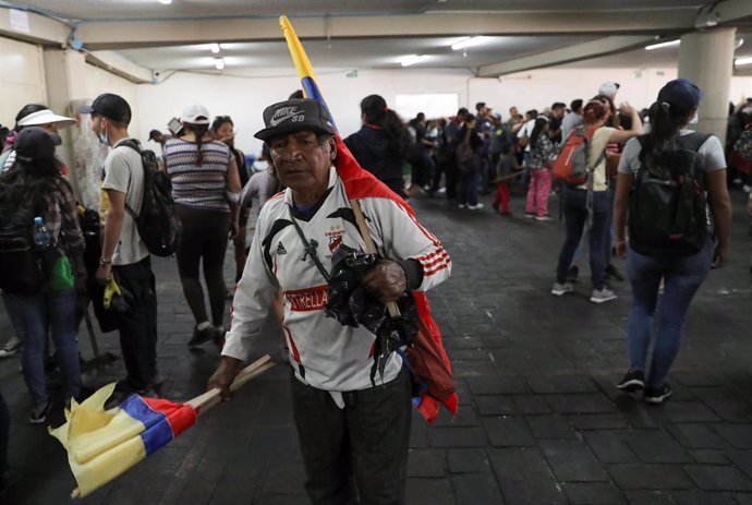Los manifestantes vuelven a sus casas tras más de una semana de protestas en Quito
