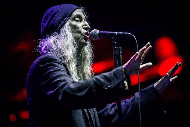 17 August 2019, Portugal, Paredes De Coura: US singer and songwriter Patti Smith performs at the music festival Vodafone Paredes de Coura. Photo: Diogo Baptista/SOPA Images via ZUMA Wire/dpa