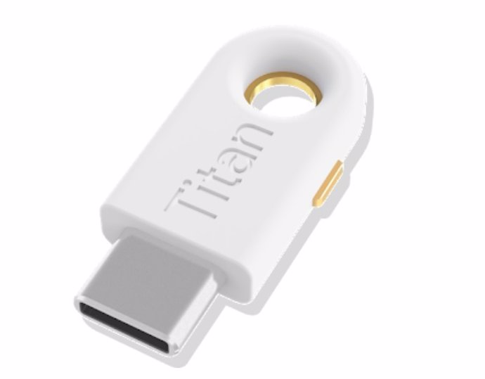 Llave de seguridad Titan USB-C
