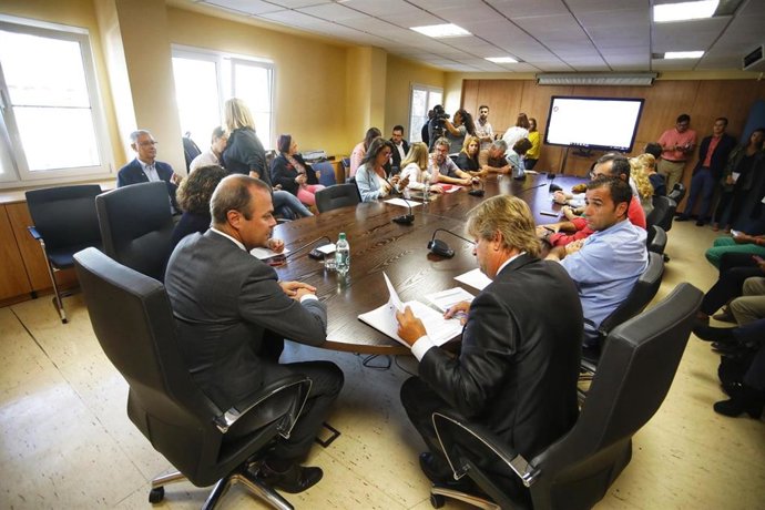 Pleno extraordinario del Ayuntamiento de Las Palmas de Gran Canaria