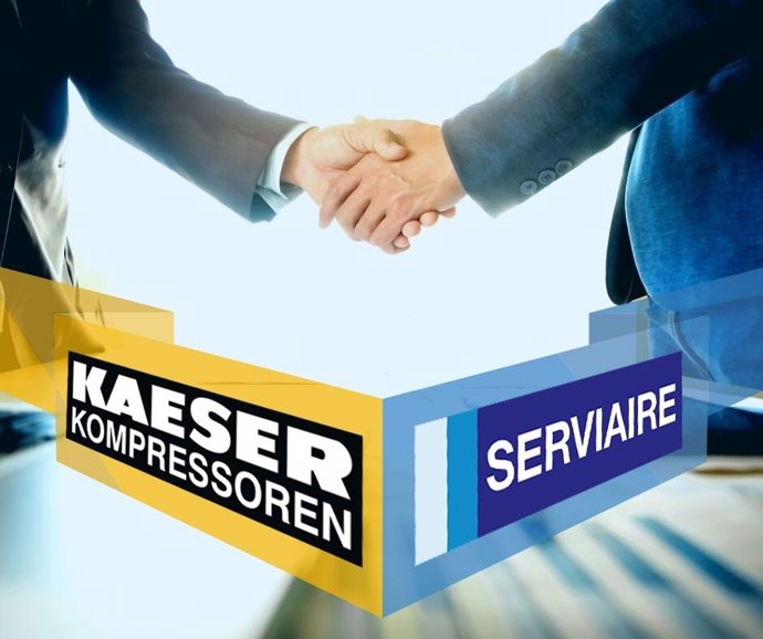 SERVIAIRE llega a un acuerdo con KAESER Kompressoren
