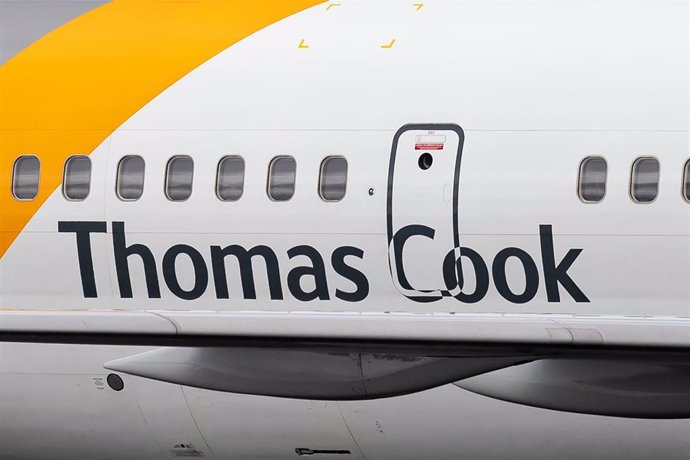 Un avión del turoperador Thomas Cook