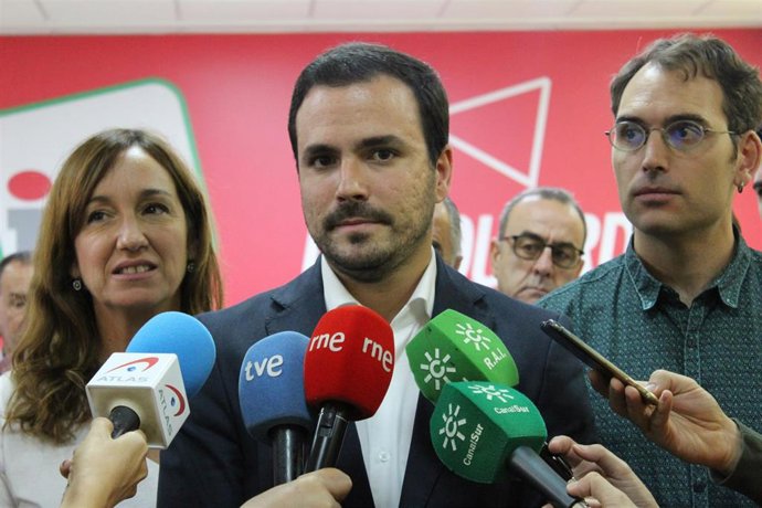 El coordinador general de Izquierda Unida, Alberto Garzón.