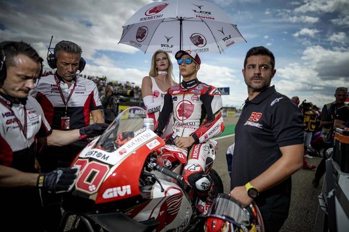 NAKAGAMI Takaaki (Chn) LCR Honda Idemitsu, Honda, ambiance, portrait during MotoGP Aragon motorcycle Grand Prix 2019 from September 20 to 22, 2019 at MotorLand Aragon circuit in Spain - Photo Studio Milagro / DPPI