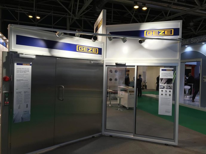 Imagen de archivo de la primera edición del Salón de Puertas y Automatismos, Smart Doors.