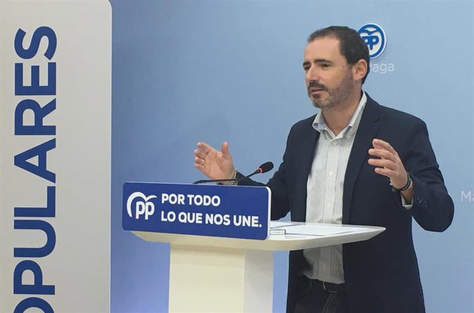 El coordinador general del PP de Málaga y parlamentario andaluz, José Ramón Carmona,