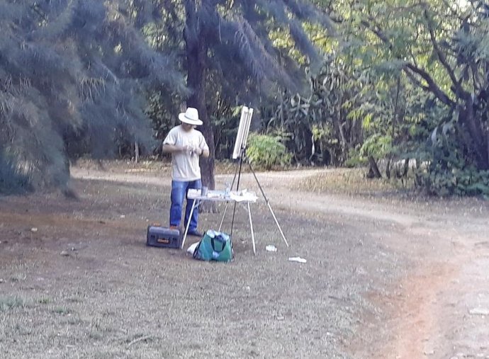 Alcalá de Guadaíra celebra este fin de semana su XVI Concurso de Pintura al Aire Libre