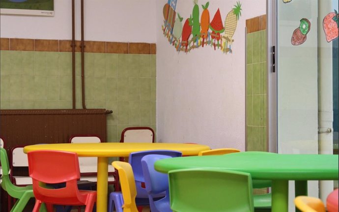 Imagen de archivo un aula de Educación Infantil