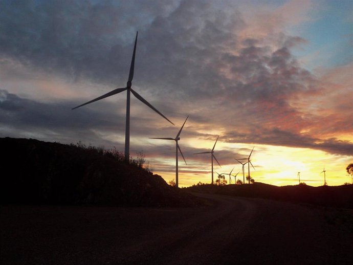 Parque eólico El Andévalo de Iberdrola en Huelva