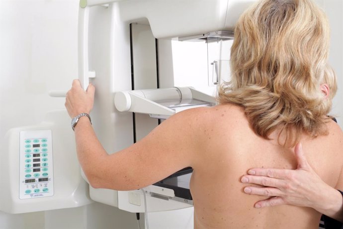 Imatge de recurs d'una mamografia.