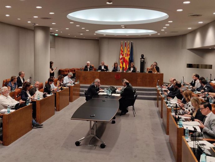 Pleno de la Diputación de Barcelona