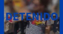 Detingut per agredir una dona que portava una bandera espanyola a Tarragona.