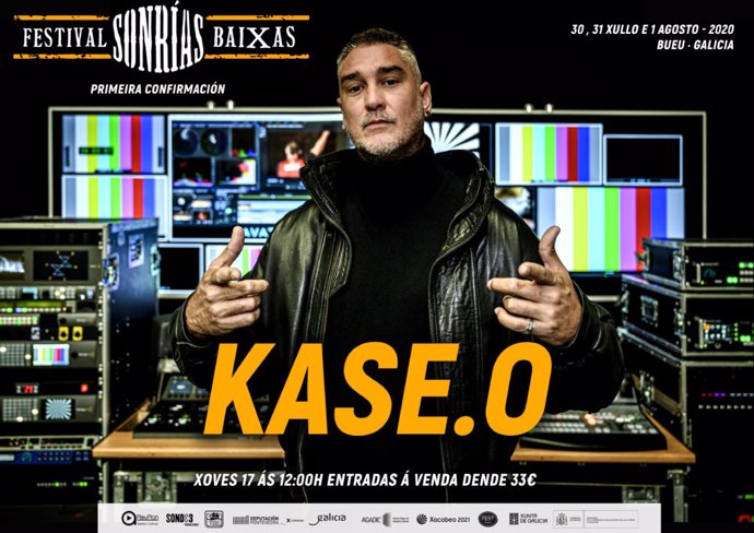 El rapero Kase O, primera confirmación del festival Son Rías Baixas 2020